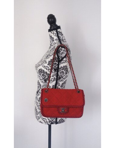 Sac Chanel Classique rouge