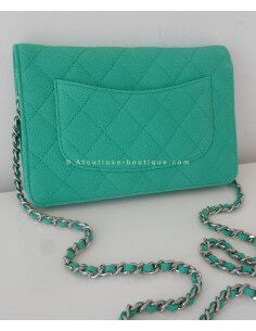 POCHETTE / SAC CHANEL VERT MENTHE 2