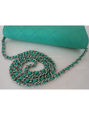 POCHETTE / SAC CHANEL VERT MENTHE