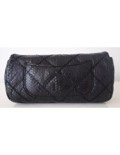 Sac Chanel Classique python noir 2