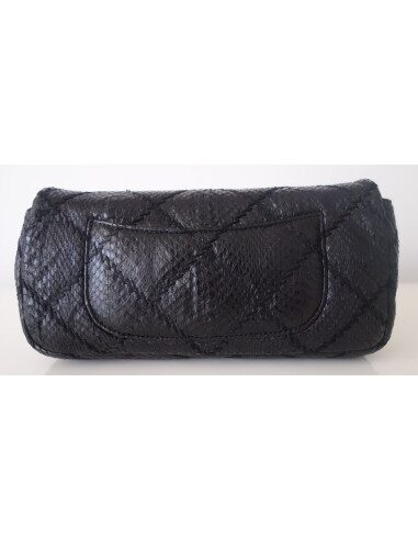 Sac Chanel Classique python noir