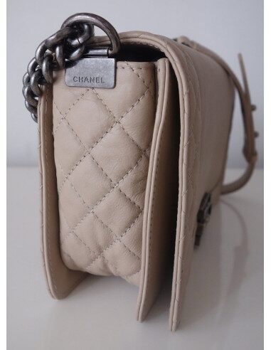 Sac Chanel Boy beige