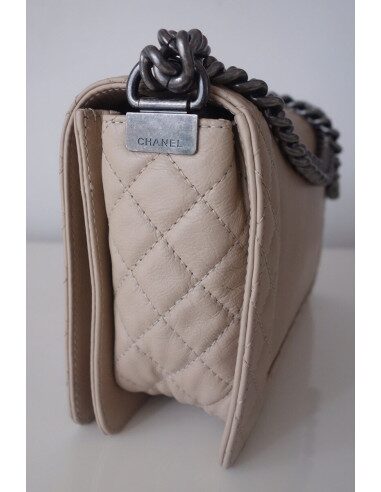 Sac Chanel Boy beige