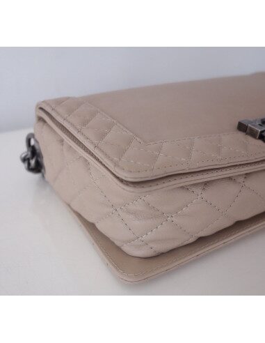 Sac Chanel Boy beige