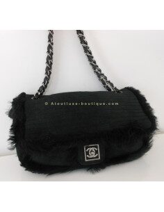 SAC CHANEL TIMELESS AGNEAU ET FOURRURE 2