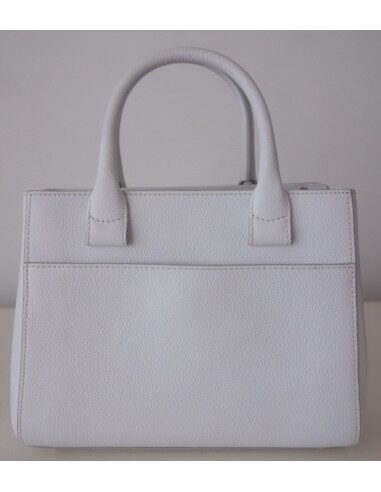 Sac Chanel petit shopping blanc