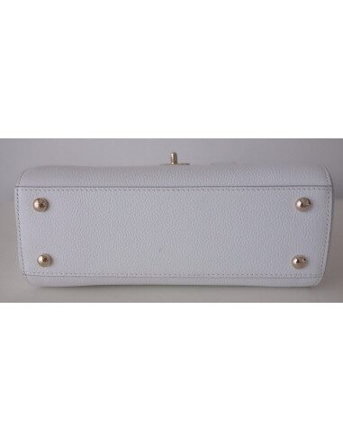 Sac Chanel petit shopping blanc