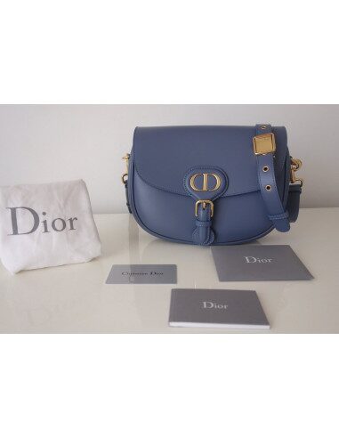 Sac Dior Bobby bleu denim