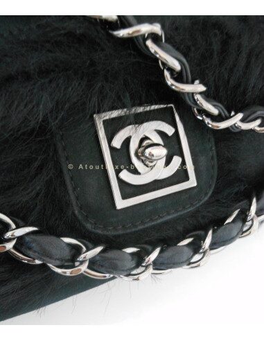 SAC CHANEL TIMELESS AGNEAU ET FOURRURE