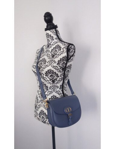 Sac Dior Bobby bleu denim