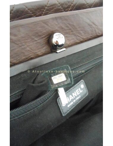 SAC CHANEL TIMELESS CUIR MARRON