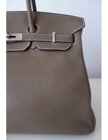 Sac Hermes Birkin 35 étoupe