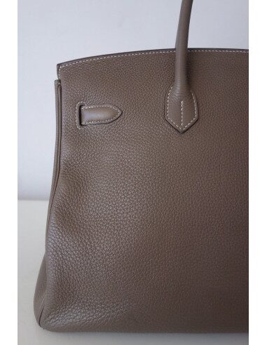 Sac Hermes Birkin 35 étoupe