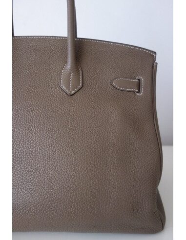 Sac Hermes Birkin 35 étoupe