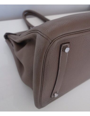 Sac Hermes Birkin 35 étoupe