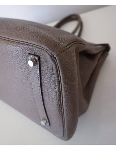 Sac Hermes Birkin 35 étoupe