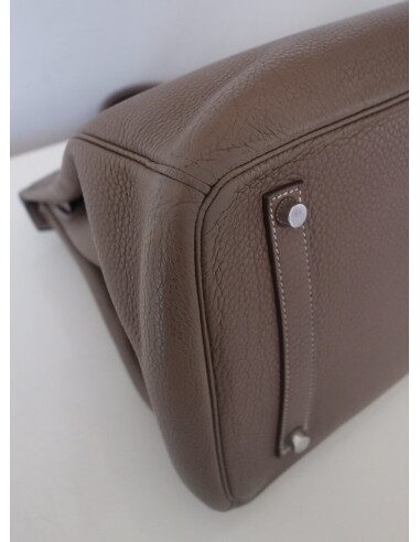 Sac Hermes Birkin 35 étoupe