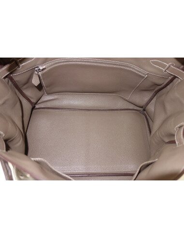 Sac Hermes Birkin 35 étoupe