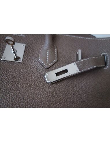 Sac Hermes Birkin 35 étoupe