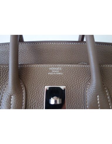 Sac Hermes Birkin 35 étoupe