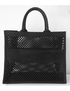 Sac Dior Book Tote noir