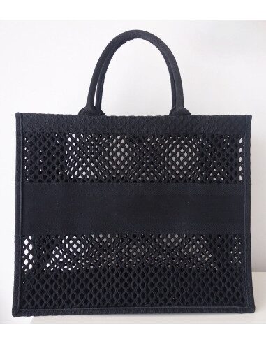 Sac Dior Book Tote noir
