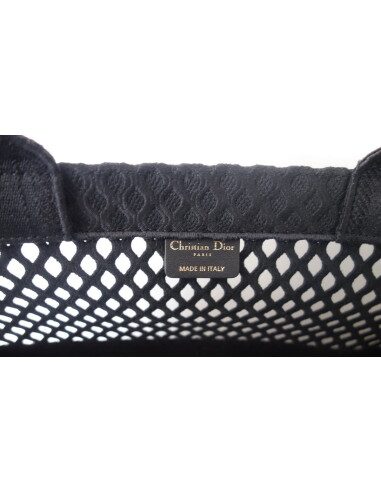 Sac Dior Book Tote noir