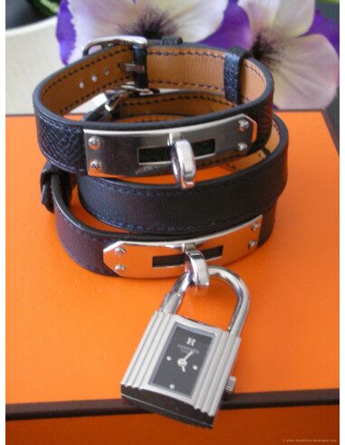 MONTRE KELLY HERMES ACIER