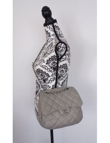 Sac Chanel Classique gris
