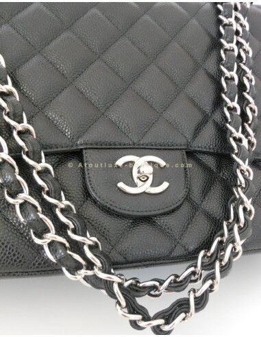 SAC CHANEL TIMELESS JUMBO NOIR