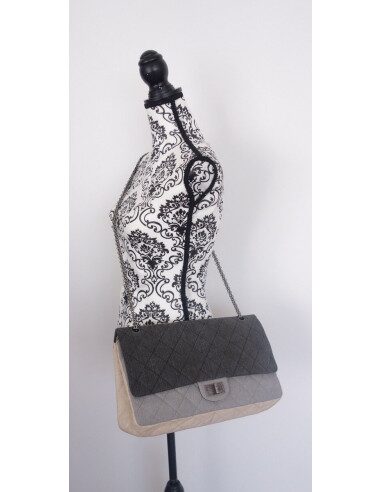 Sac Chanel 2.55 tricolore