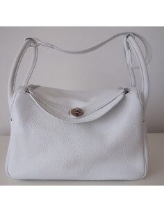 Sac Hermes Lindy blanc