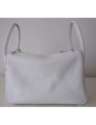 Sac Hermes Lindy blanc