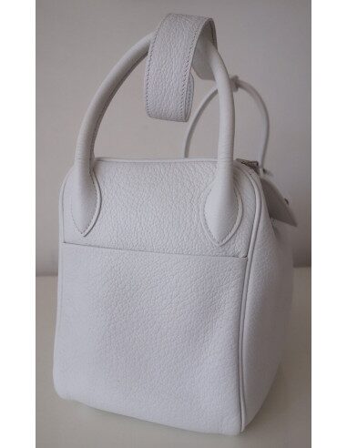 Sac Hermes Lindy blanc