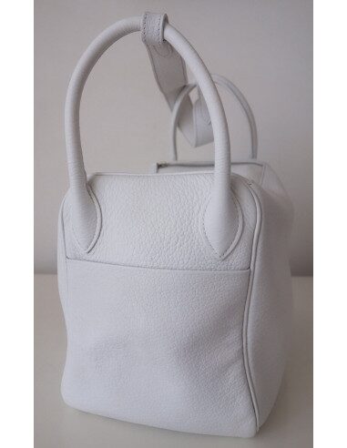 Sac Hermes Lindy blanc
