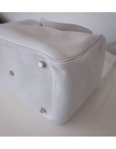 Sac Hermes Lindy blanc