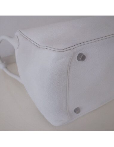 Sac Hermes Lindy blanc