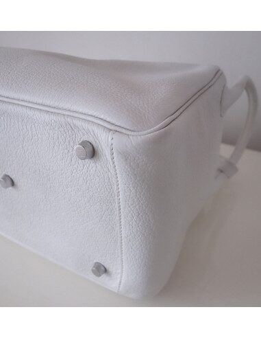 Sac Hermes Lindy blanc