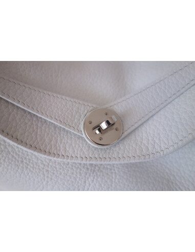 Sac Hermes Lindy blanc