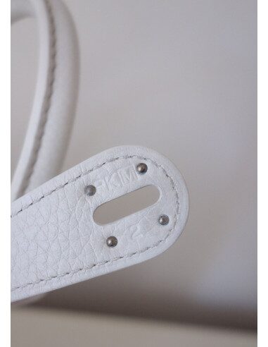 Sac Hermes Lindy blanc