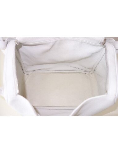 Sac Hermes Lindy blanc