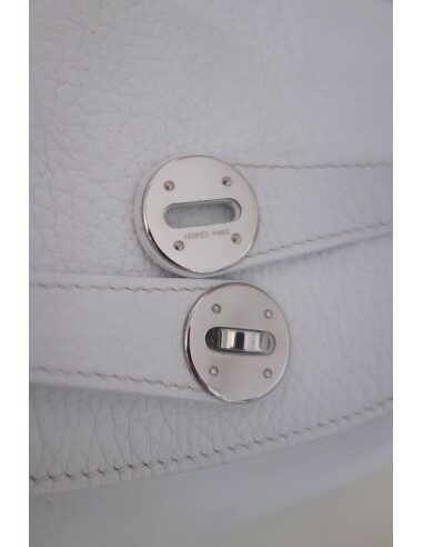 Sac Hermes Lindy blanc