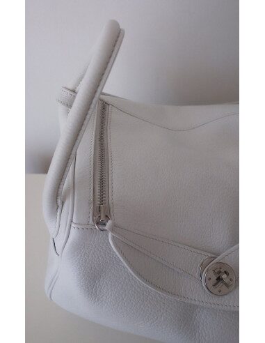 Sac Hermes Lindy blanc