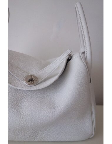 Sac Hermes Lindy blanc