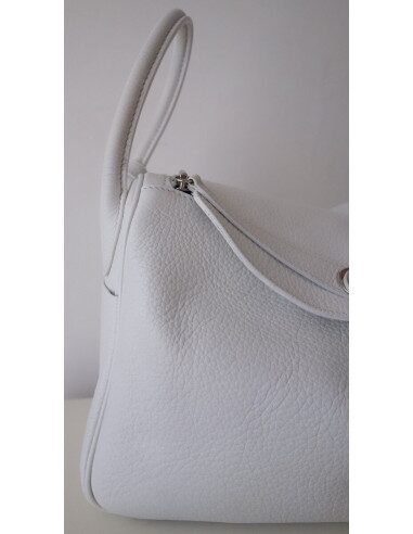 Sac Hermes Lindy blanc