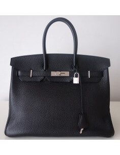 Sac Hermes Birkin 35 noir