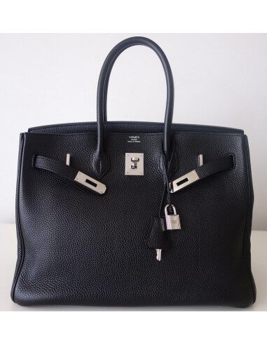 Sac Hermes Birkin 35 noir