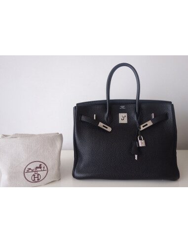 Sac Hermes Birkin 35 noir