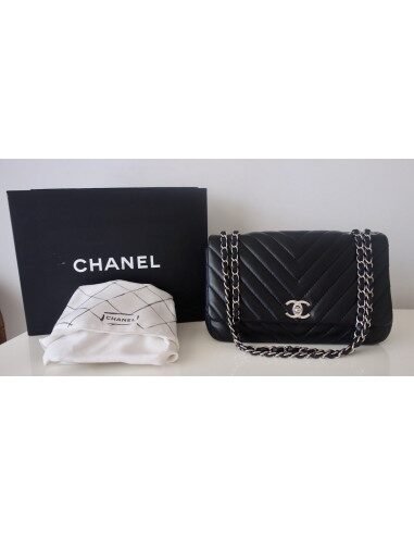 Sac Chanel Classique chevron