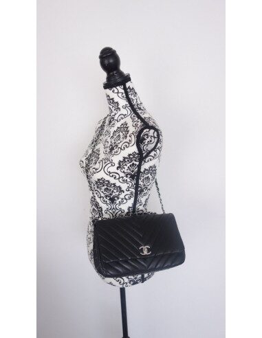 Sac Chanel Classique chevron